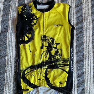 Women’s Sleeveless Cycling Jersey Size Medium